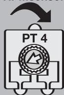 CHAMBERLAIN TPD500 - PT4 (potentiomètre 4): capteur RPM - 4