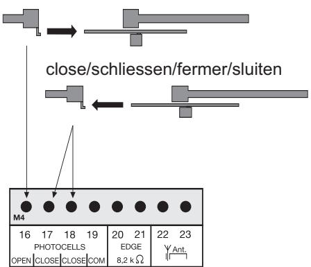 CHAMBERLAIN TPD500 - LICHTSCHRANKEN (OPTIONAL) - 1