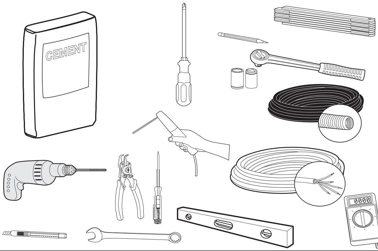 CHAMBERLAIN TPD500 - AANDRIJVING ONTGRENDELEN (HANDBEDIENING) 5 - 1
