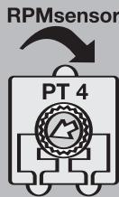 CHAMBERLAIN TPD500 - PT4 (TRIMMER 4): RPM-SENSOR - 4