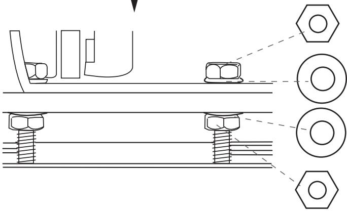 CHAMBERLAIN TPD500 - AANDRIJVING ONTGRENDELEN (HANDBEDIENING) 5 - 10