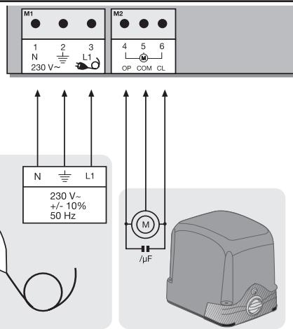 CHAMBERLAIN TPD500 - MOTEUR - 1