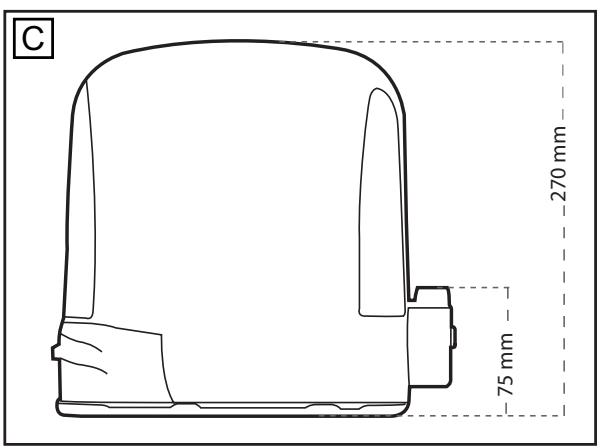 CHAMBERLAIN TPD500 - AANDRIJVING ONTGRENDELEN (HANDBEDIENING) 5 - 3