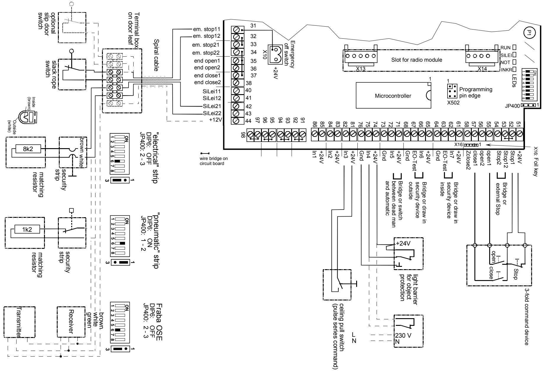 CHAMBERLAIN TST-2 - Appendix D: Often used standard connections - 1