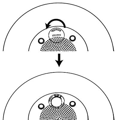 OREGON SCIENTIFIC AURABREEZE WA638 - INSEREZ LA PILE CR2032 - 1