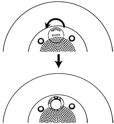 OREGON SCIENTIFIC AURABREEZE WA638 - PLAATS EEN CR2032 BATTERIJ - 1