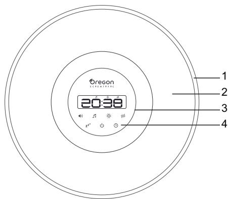 OREGON SCIENTIFIC AURABREEZE WA638 - ASPECTO GERAL - 1