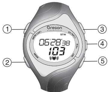 OREGON SCIENTIFIC SE188 - MONTRE - 1