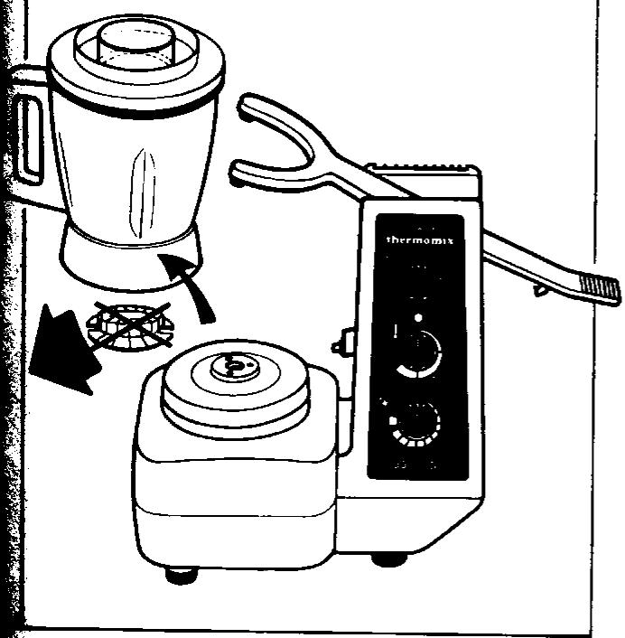 VORWERK THERMOMIX 3300 - Mise en service de l'appareil : - 2