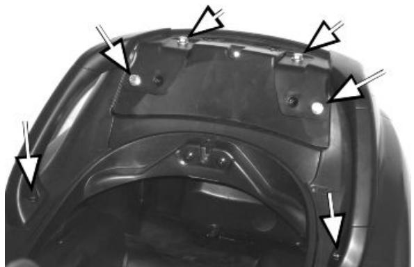 PIAGGIO MP3 500 - Poignée et flancs latéraux supérieurs - 3