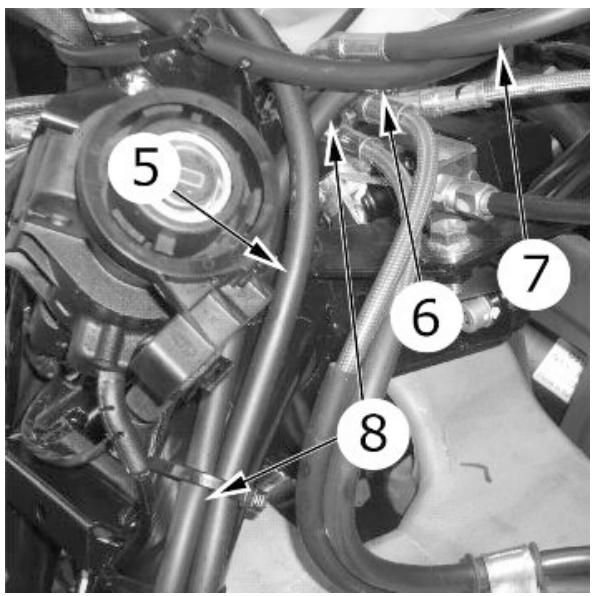 PIAGGIO MP3 500 - Installation du système de freinage - 9