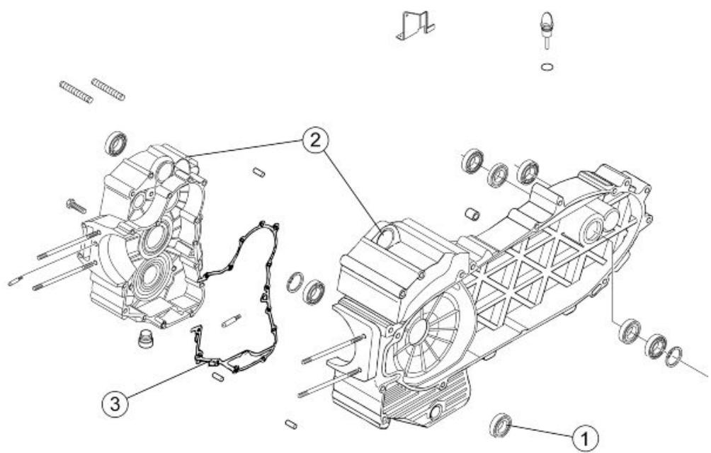 PIAGGIO MP3 500 - Carter - 1