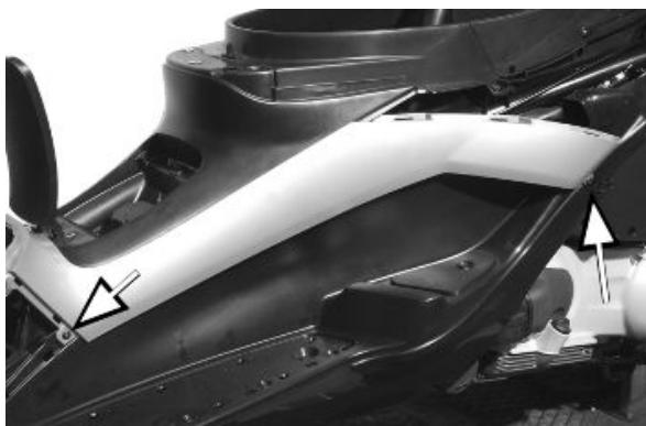 PIAGGIO MP3 500 - Carter central du cadre - 1