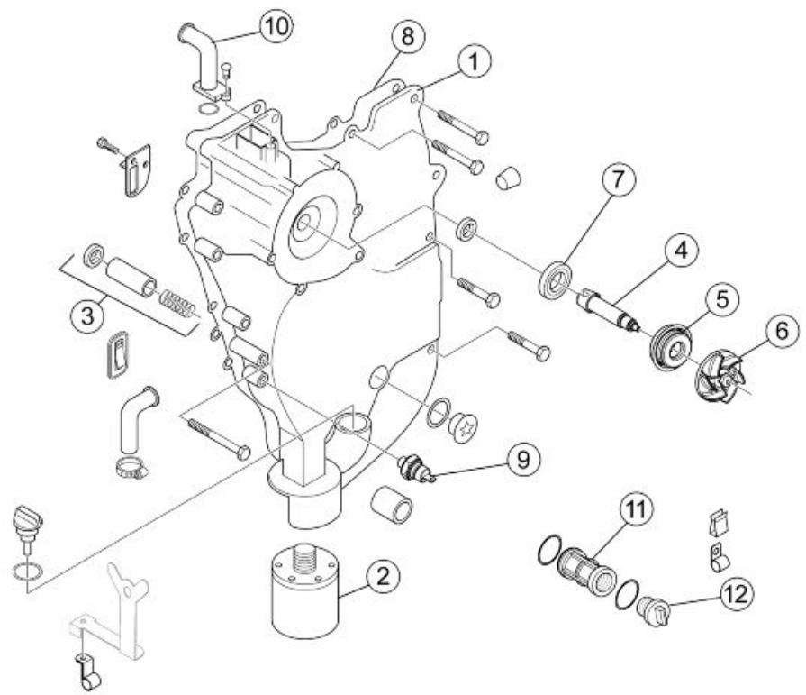 PIAGGIO MP3 500 - Couvercle volant - 1