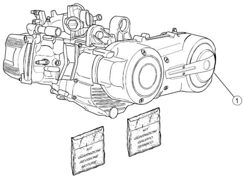 PIAGGIO MP3 500 - Moteur - 1
