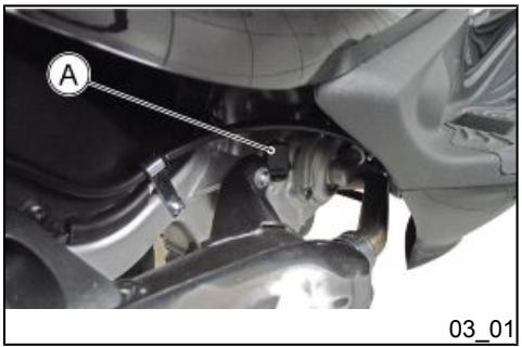 PIAGGIO X10 - Niveau d'huile moteur - 1