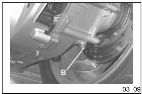 PIAGGIO X8 - Hub oil level (03_07, 03_08, 03_09) - 3