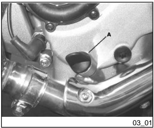 PIAGGIO X8 - Engine oil level - 1
