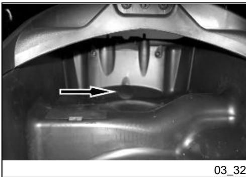 PIAGGIO X8 - Rear turn indicators (03_31) - 1