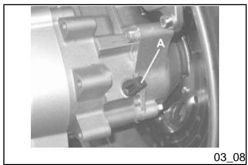 PIAGGIO X8 - Hub oil level (03_07, 03_08, 03_09) - 2