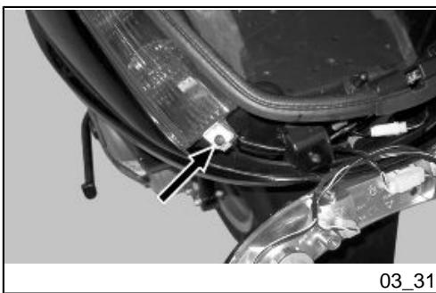 PIAGGIO X8 - Rear optical unit (03_30, 03_31) - 1