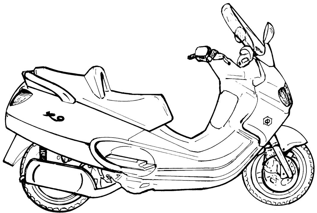 PIAGGIO X9 500 - X9 500 cc - 1