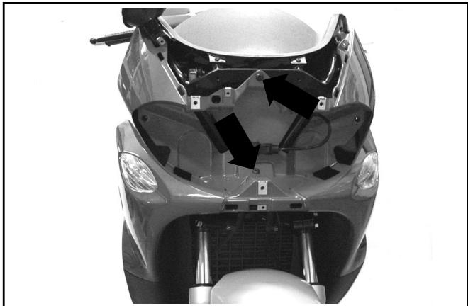 PIAGGIO X9 500 - Front shield - 1