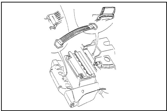 PIAGGIO X9 500 - Removing and installing the battery - 9