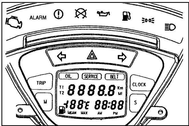 PIAGGIO X9 500 - Instrument panel - 2
