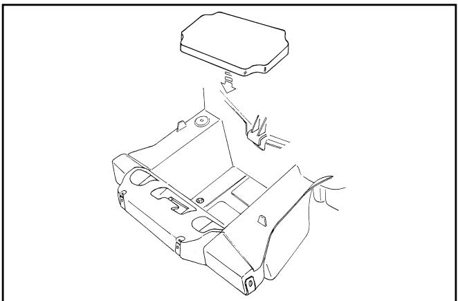 PIAGGIO X9 500 - Removing and installing the battery - 2