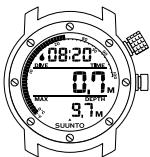 SUUNTO ELEMENTUM AQUA - Entre deux plongées - 1