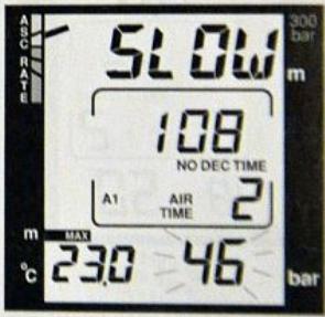 SUUNTO FAVOR AIR LUX - Indicateur de vitesse de remontée - 2
