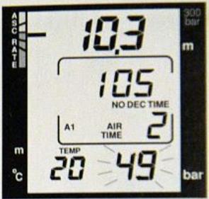 SUUNTO FAVOR AIR LUX - Indicateur de vitesse de remontée - 1