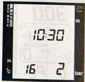 SUUNTO FAVOR AIR LUX - Fonction horloge et calendrier - 2