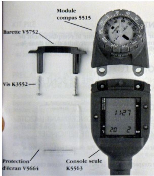 SUUNTO FAVOR AIR LUX - DEPOSE DE L'ORDINATEUR - 1