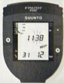 SUUNTO FAVOR AIR LUX - Pour effectuer un nouveau réglage procédé de la façon suivante : - 1
