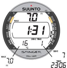 SUUNTO STINGER - HISTORIQUE DE LA JOURNÉE D'APNÉE - 4