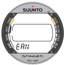 SUUNTO STINGER - RÉGLAGE DE L'ALARMÉ RÉVEIL - 1
