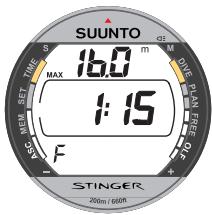 SUUNTO STINGER - MEMOIRE HISTORIQUE - 3