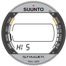 SUUNTO STINGER - MEMOIRE HISTORIQUE - 1
