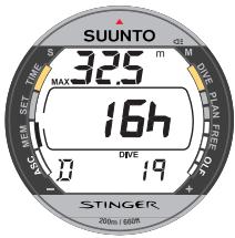 SUUNTO STINGER - MEMOIRE HISTORIQUE - 2