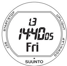 SUUNTO X3HR - Symboles de fonction - 1