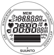 SUUNTO X3HR - TEST DE DIAGNOSTIC POUR SUUNTO X3HR - 1