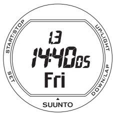 SUUNTO X3HR - Affichage principal - 1