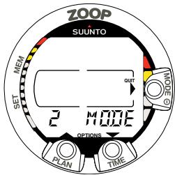 SUUNTO ZOOP - EXIT / QUIT (SORTIR/QUITTER) - 1