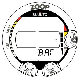 SUUNTO ZOOP - Activation, Mise en marche et vérification - 2
