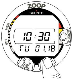 SUUNTO ZOOP - FONCTIONS - 1