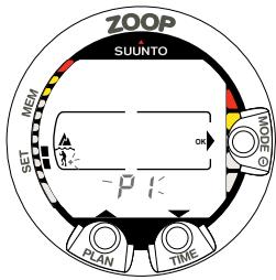 SUUNTO ZOOP - Réglages personnalisés [4 SET ADJ] - 4