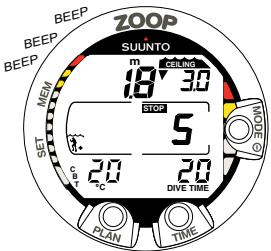 SUUNTO ZOOP - Plongées avec paliers de décompression - 4