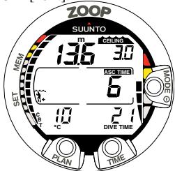 SUUNTO ZOOP - Plongées avec paliers de décompression - 6